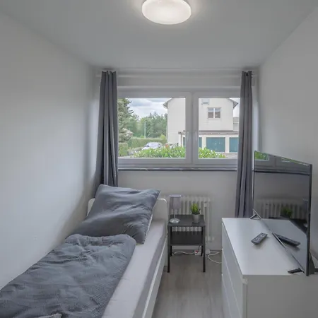 Apartman Work&sleep Moderne In Schwenningen - Einzelbetten, Tv, Bettwaesche & Handtuecher, Wlan